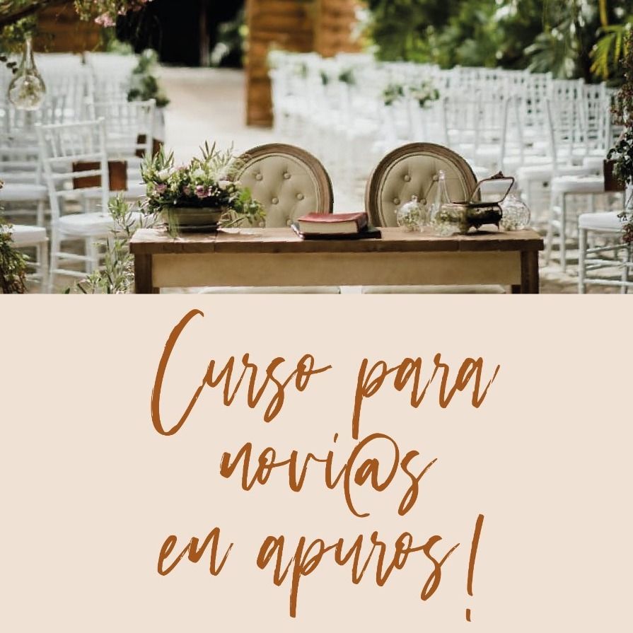 Curso para novias y novios en Apuros impartido por Priscilla Wedding Planner Tenerife